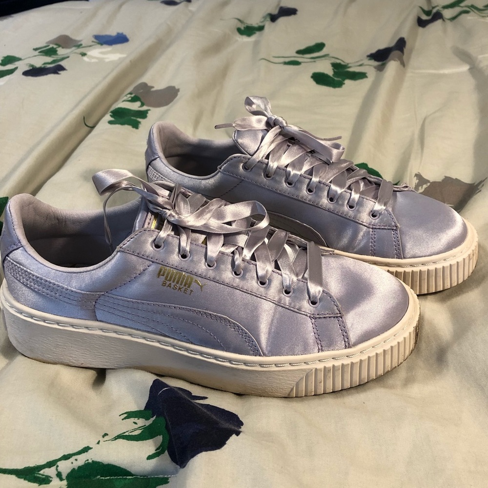 Puma Basket Satin Sneakers